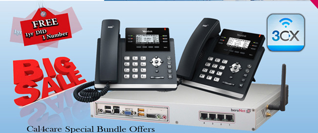 FREE 1 Year DID 1 Number!
Free Installation, Unlimited Extension, Unlimited Concerent Calls, 4 Co-Line, 1 Year Replacement Warrenty!