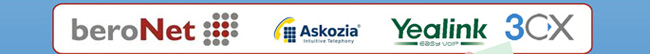 Brands We Carry: beroNet, Askozia, Yealink, 3CX