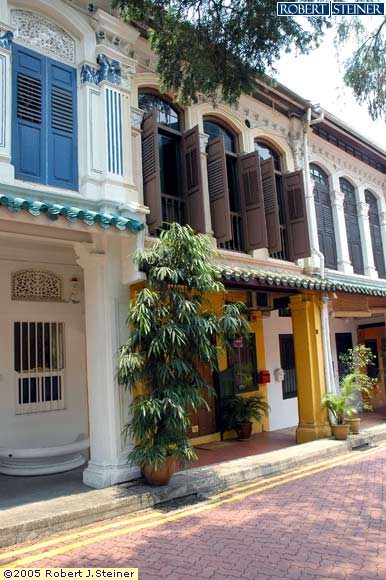 Another Stretch of Shophouses down Emerald Hill Road